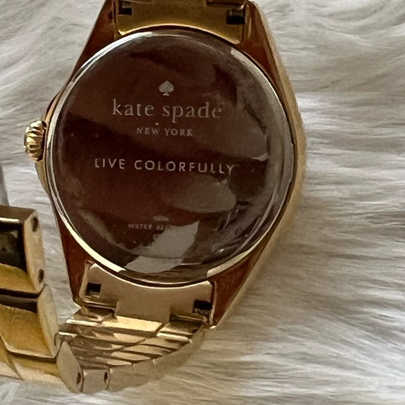 KATE SPADE SEAPORT GRAND DATE GOLD-TONE ST. STEEL WOMEN'S WATCH 1YRU0102 - Picture 7 of 13